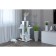 Flower stand No. 1, 500x500x852, white