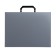 A4 Portfire folder, 1 department, 700 μm, calligrata, up to 300 sheets, gray