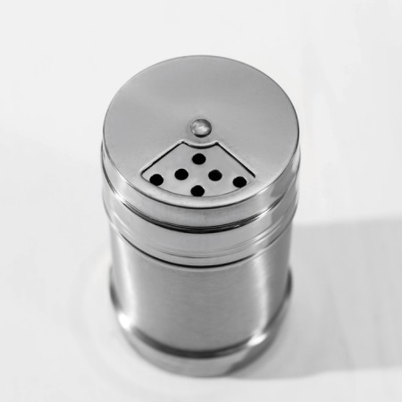 Solonka made of stainless steel “metallic”, 280 ml, 6.3 × 10.5 cm, silver color-3