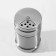 Solonka made of stainless steel “metallic”, 280 ml, 6.3 × 10.5 cm, silver color