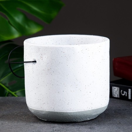 Pot "Pot that survived" 14x14x13cm-3