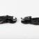 Clips "Disco" Elegance, black color
