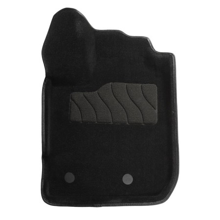 3D mats for Renault Duster II, 4WD, 2021-n, black, set-1