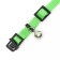 Fly collar with a bell, 30 x 1 cm, polyester, green