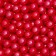 Confectionery sprinkling balls 7 mm, red, 50 g