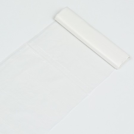 Bio bags for cat trays "Pigzon" 45x65 cm, 12 μm, 10 pcs, white-2