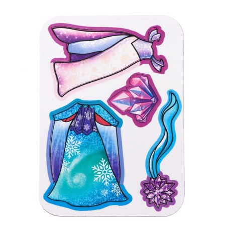 Magnetic game "Fairytale Princess", in a tin box-2