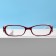 Ready glasses east 8852, burgundy color, bending pipe, -2.5