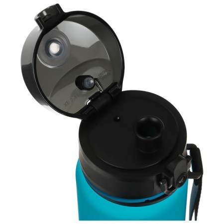 Sports bottle for water ONLYTOP Fitness, 500 ml, blue color-8