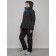 Ski suit female, size 42, black color