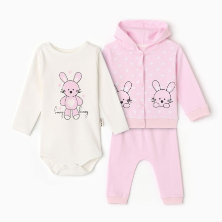 Kit for children, pink color, height 80 cm