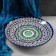 Largan Rishtan ceramics "Patterns", 32 cm, blue