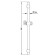 Shower snake esko sr725, color chrome