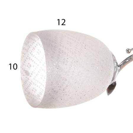 Vega chandelier 5x40W E27 Chrome Model: 2612357-5