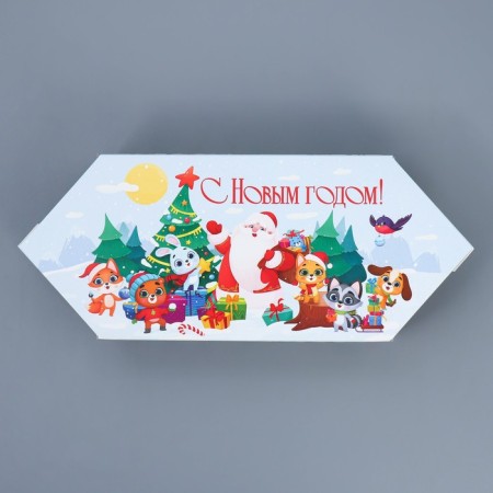 The prefabricated box - the context of New Year, 14 x 22 x 8 cm, New Year-3