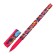 Ballic handle 0.7mm blue oil, vinson Softtach case with a pattern (barcode on a piece)