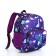 Baby backpack on lightning, 3 outer pockets, purple color
