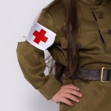 Nurse bandage, white color