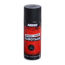 ABRO Sabotage Painage 4 Black matte, 226 g/272 ml SPG-004