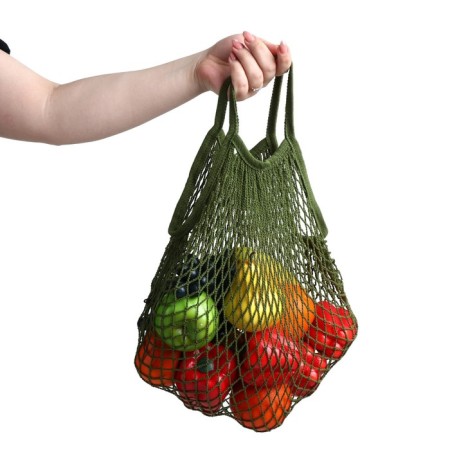 ALOSKA 37 x 20 cm, handle 12 cm, cell 1.5 cm, green-1