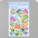 Stick plastic holography with a metal tint "Underwater World" 9.5x27 cm