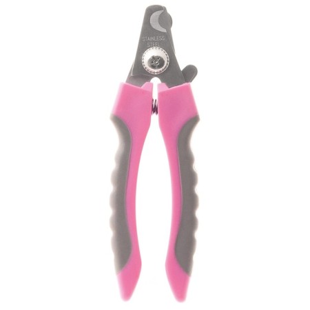 Delight rose clip-co-co-co-co -ine, medium, with a stop, pink-2