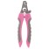 Delight rose clip-co-co-co-co -ine, medium, with a stop, pink
