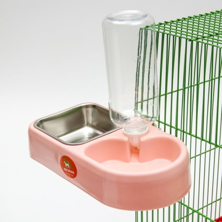 Complex Auto Poles and Auto feeder 26.5 x *16.5 x 22 cm, pink-7