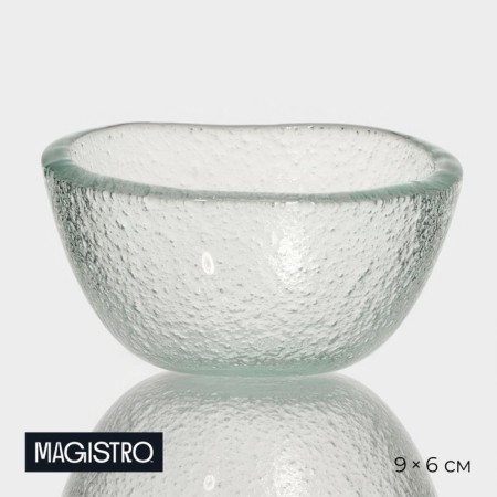 Glass sauce Magistro "Avis", 9 × 6 × 4.5 cm