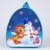 Baby backpack "Dragon and snowman", 23*20.5 cm