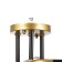 Sinna chandelier 3he27 40W black and gold 50x50x27 cm Bayerlux
