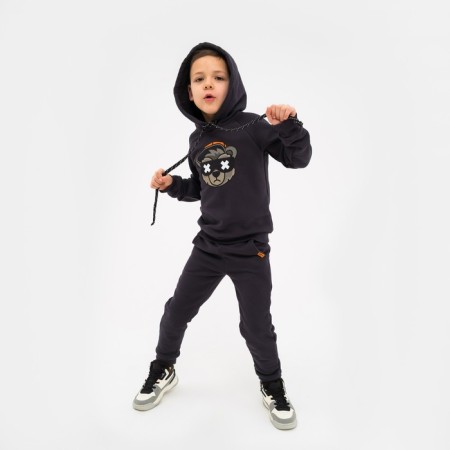 Children's sweatshirt KAFTAN "Trendy" R.28 (86-92), black-4