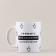 Ceramic mug "Sincere insults", 320 ml, white color 18+
