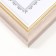Photo frame Plastic format A4 "Dora" Mokko with gold 34.5x25.8x1.4 cm