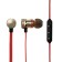 Wireless headphones Luazon vbt 1.30, vacuum, BT 4.1, 80 mAh, magnetic, black and red