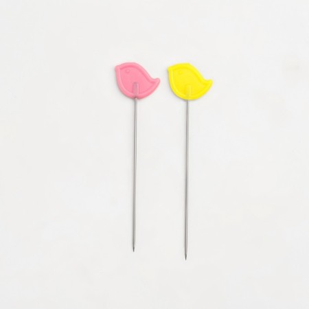 Cyluting pins "Bird", 53 mm, 100 pcs, color colorful color-3