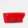 Case for glasses on the button, the color is red