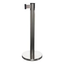 Star of a fencing ser with exhaust tape-280cm gray, height-90cm, d-6cm, floor D-32cm