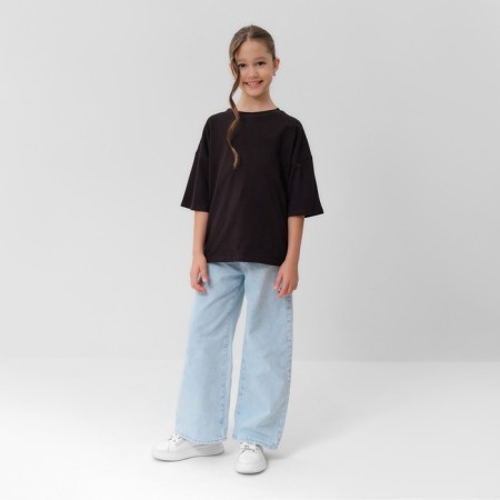 T -shirt Children's Minaku Black color, height 122 cm-1