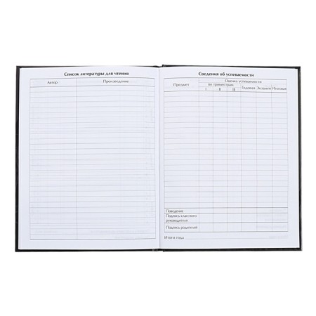Universal diary for grades 1-11, "STAY FAST", solid cover 7BC, glossy lamination, 40 sheets-8