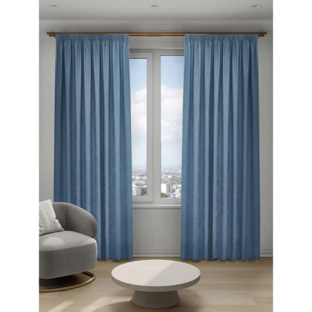 Decofest "Sophie" curtain, size 200x280 cm, blue color-3