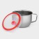 Stainless steel mug with a vacuum lid, 1.3 l, d = 15.5 cm