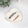 Souvenir ceramic stand for the ring "Heart. Peep" 10.5x10x2 cm