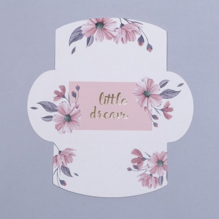 Envenue for a certificate with an embossing "Little Dream" 10.5 x 7 set 10 pcs-4