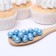 Sprinking confectionery "pearls", blue, 12 - 13 mm, 50 g