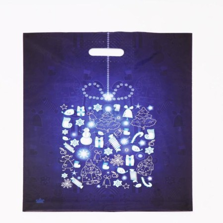 Package "Night", polyethylene with a cut pen, 47.5 x 39 cm, 60 μm