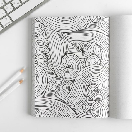 Drummer-mixing book with an A5 coloring, 80 liter "Smile, this goes to you"-7