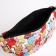 Youth bag with zipper, colorful/pink color