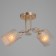 Henri chandelier 2x60W E27 Gold 43x25x23cm Ritter