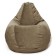 Master-Maserrati positive chair, size XL, diameter 95 cm, height 125 cm, velor, color Latte